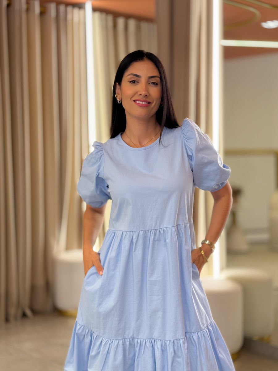 Vestido Zara Azul