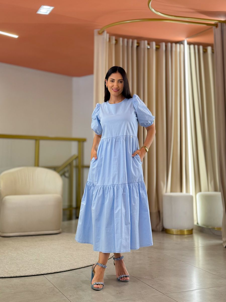Vestido Zara Azul