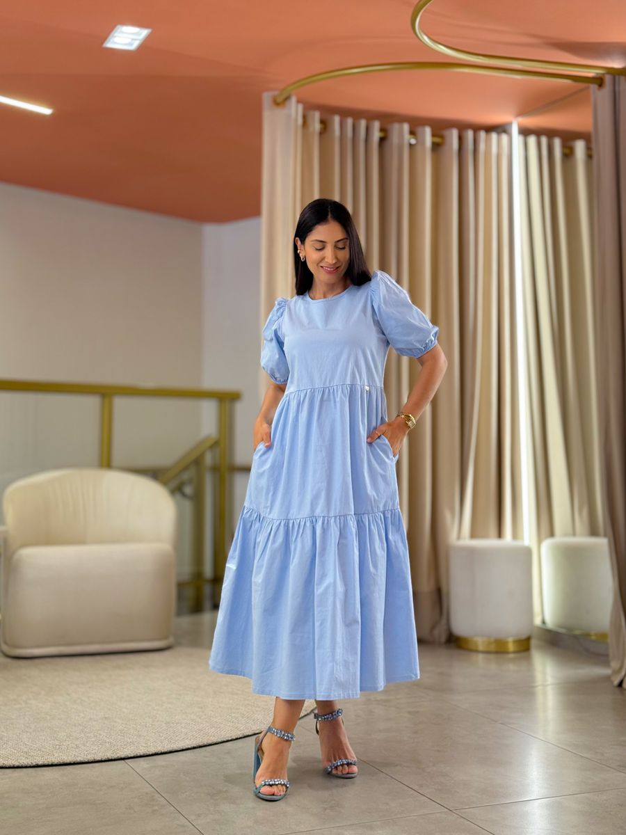 Vestido Zara Azul