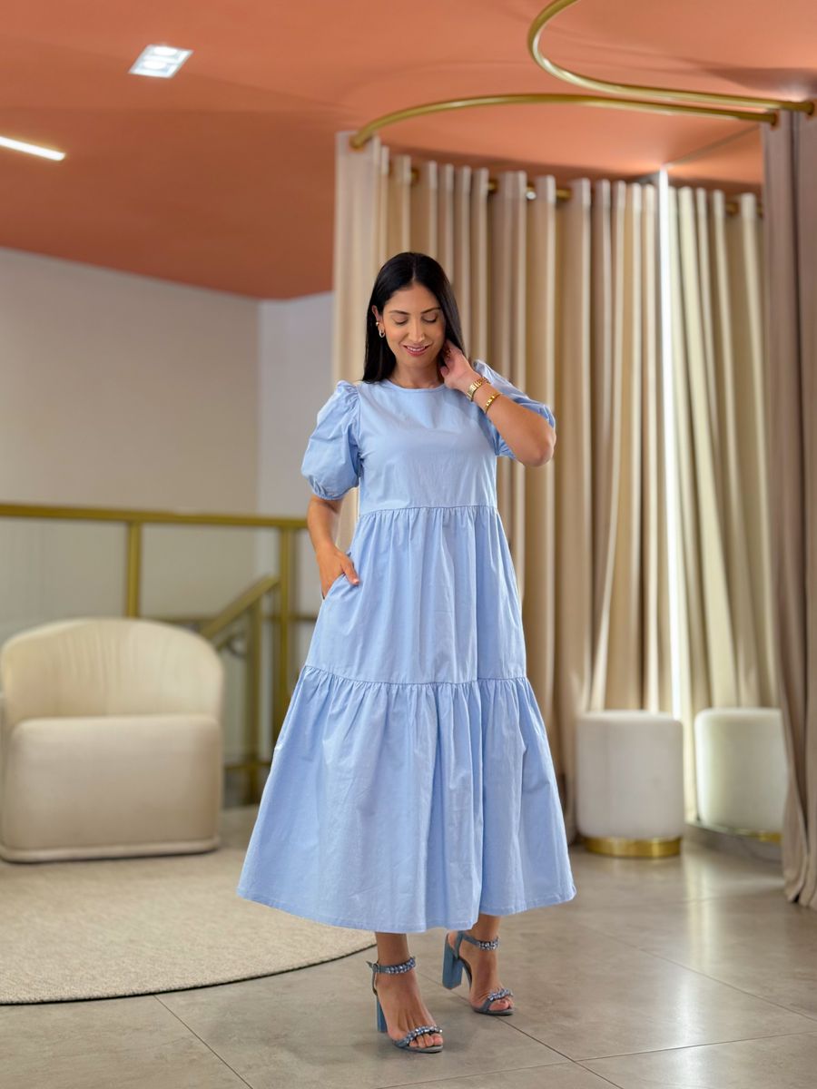 Vestido Zara Azul