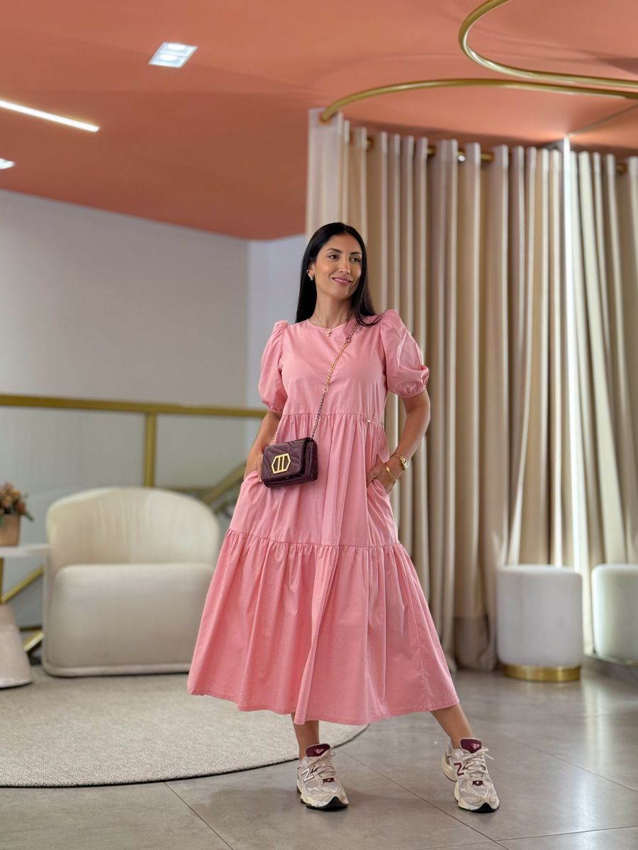 Vestido Zara Rosa