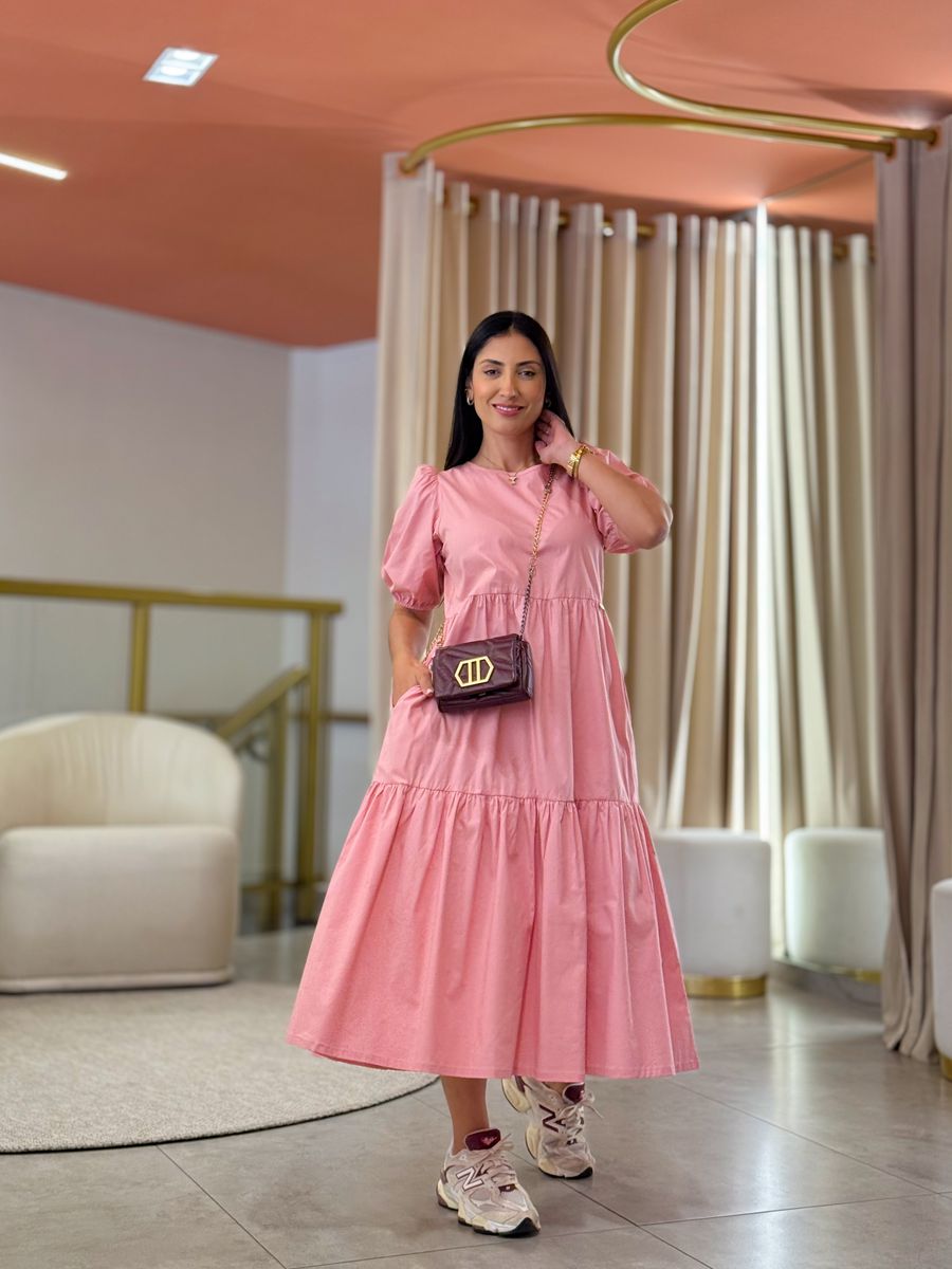 Vestido Zara Rosa