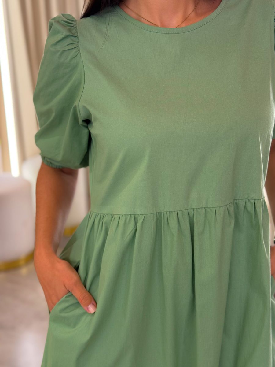 Vestido Zara Verde