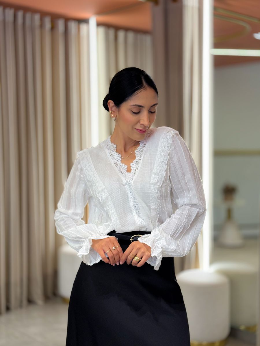Camisa Cecilia Branca 