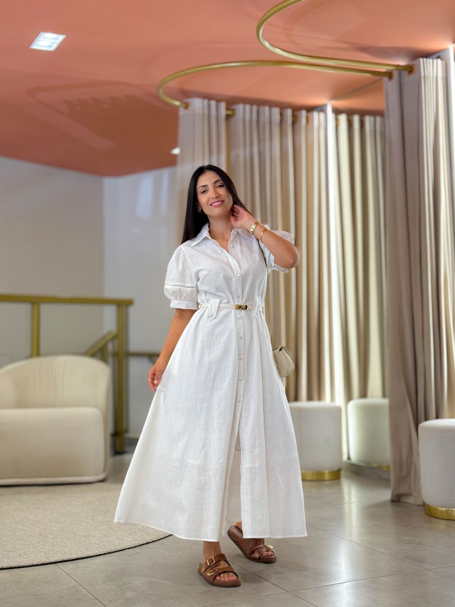 Vestido Rebeca Branco