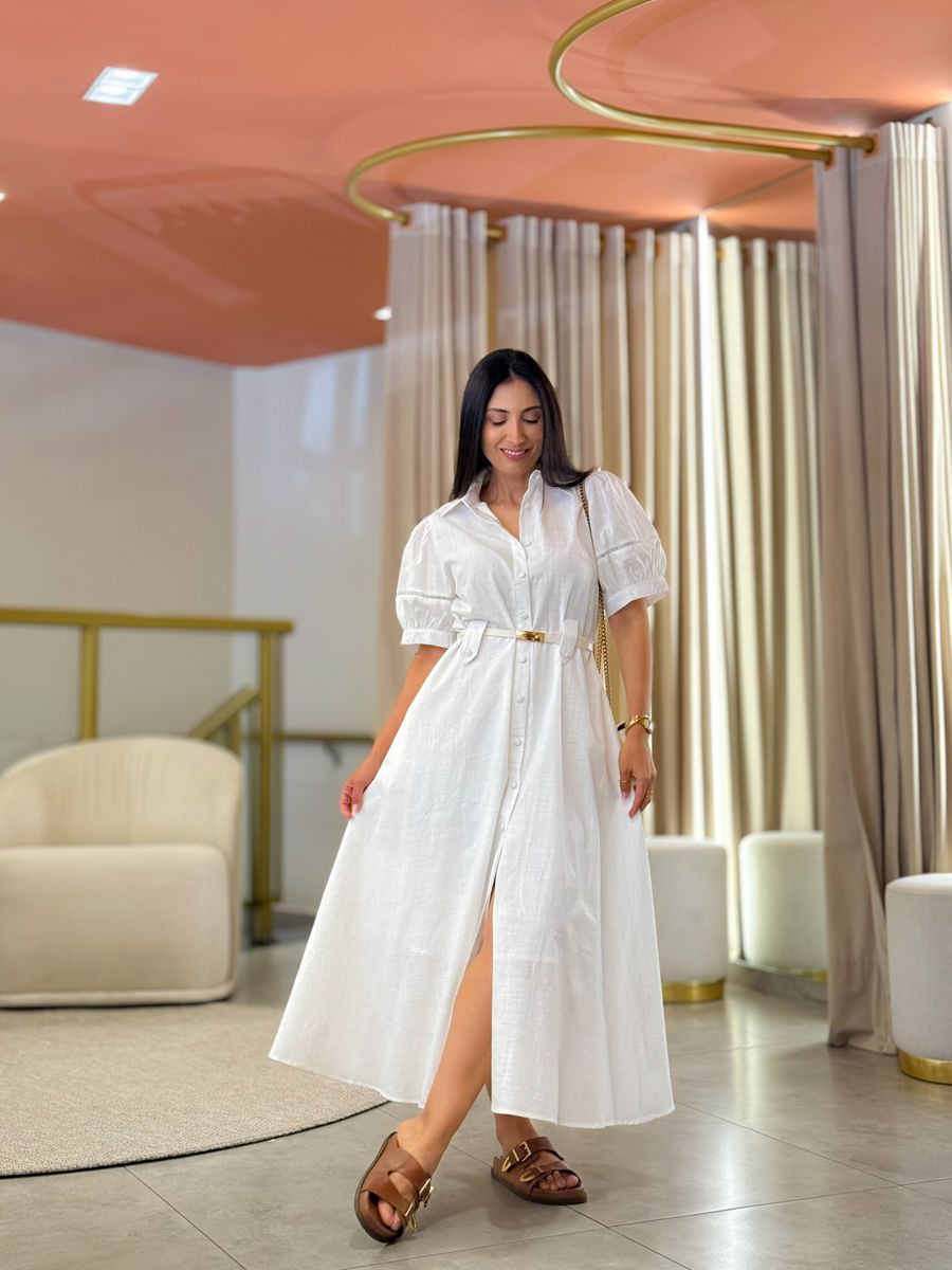 Vestido Rebeca Branco