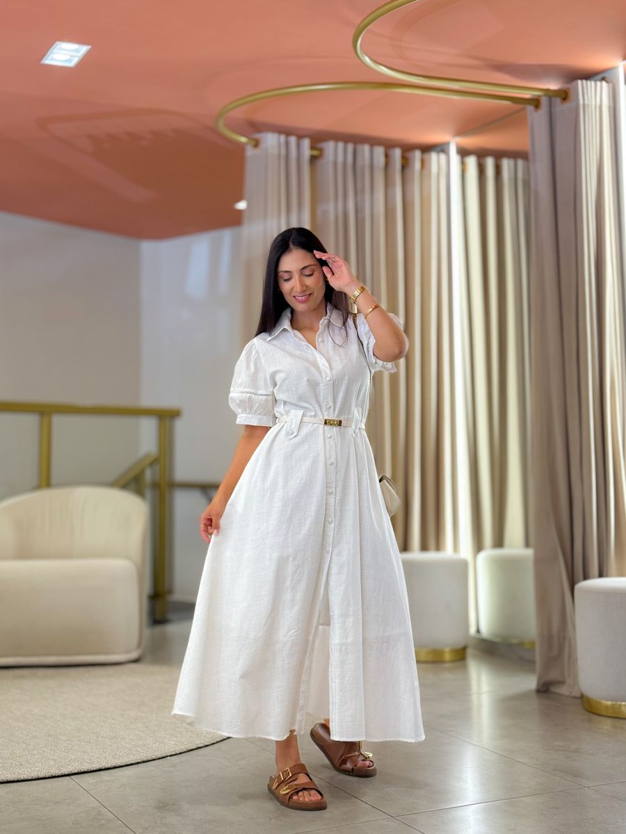 Vestido Rebeca Branco