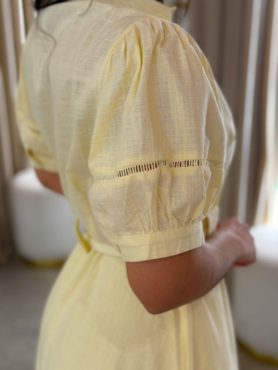 Vestido Rebeca Amarelo