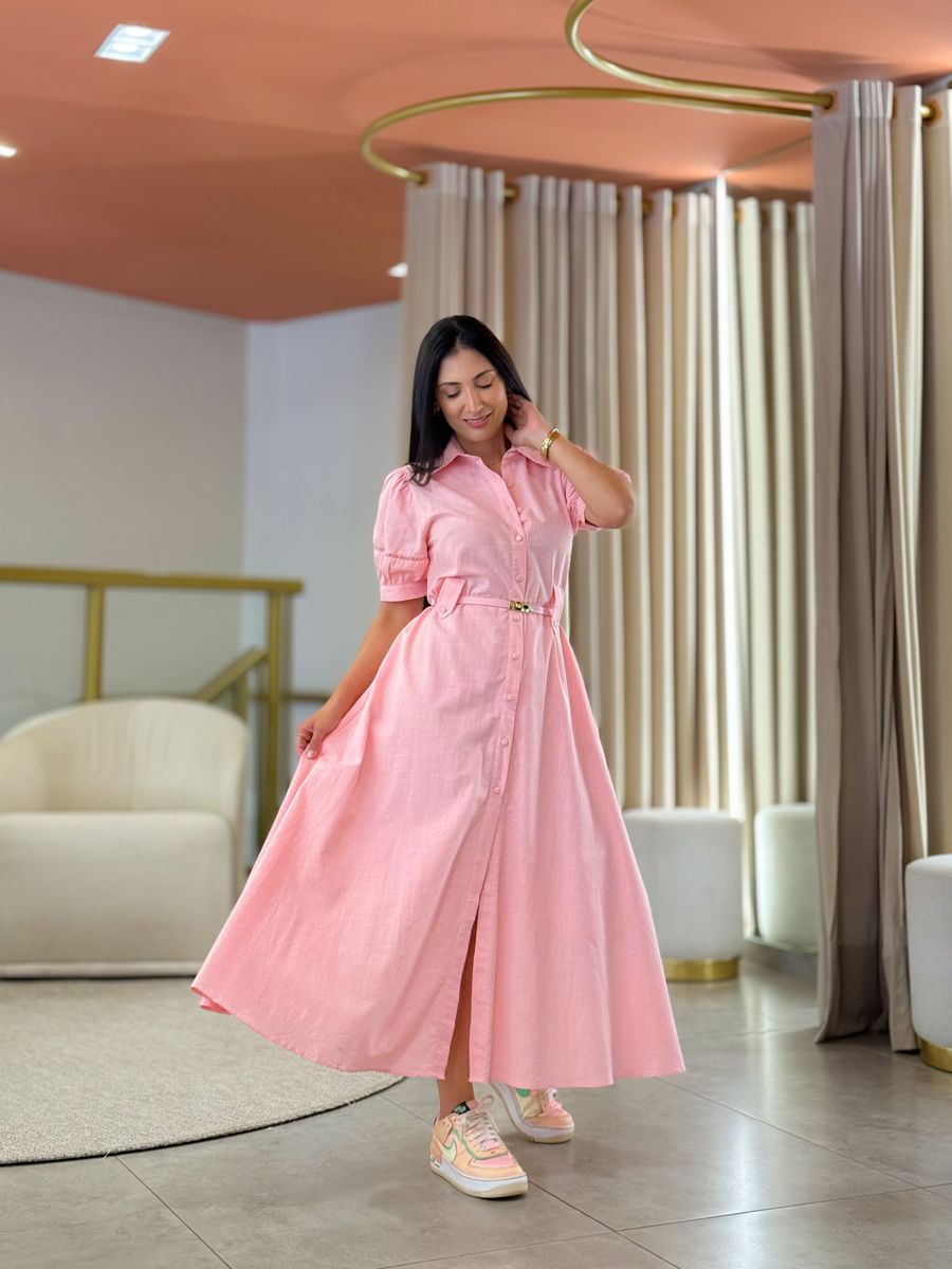 Vestido Rebeca Rosa Bebe