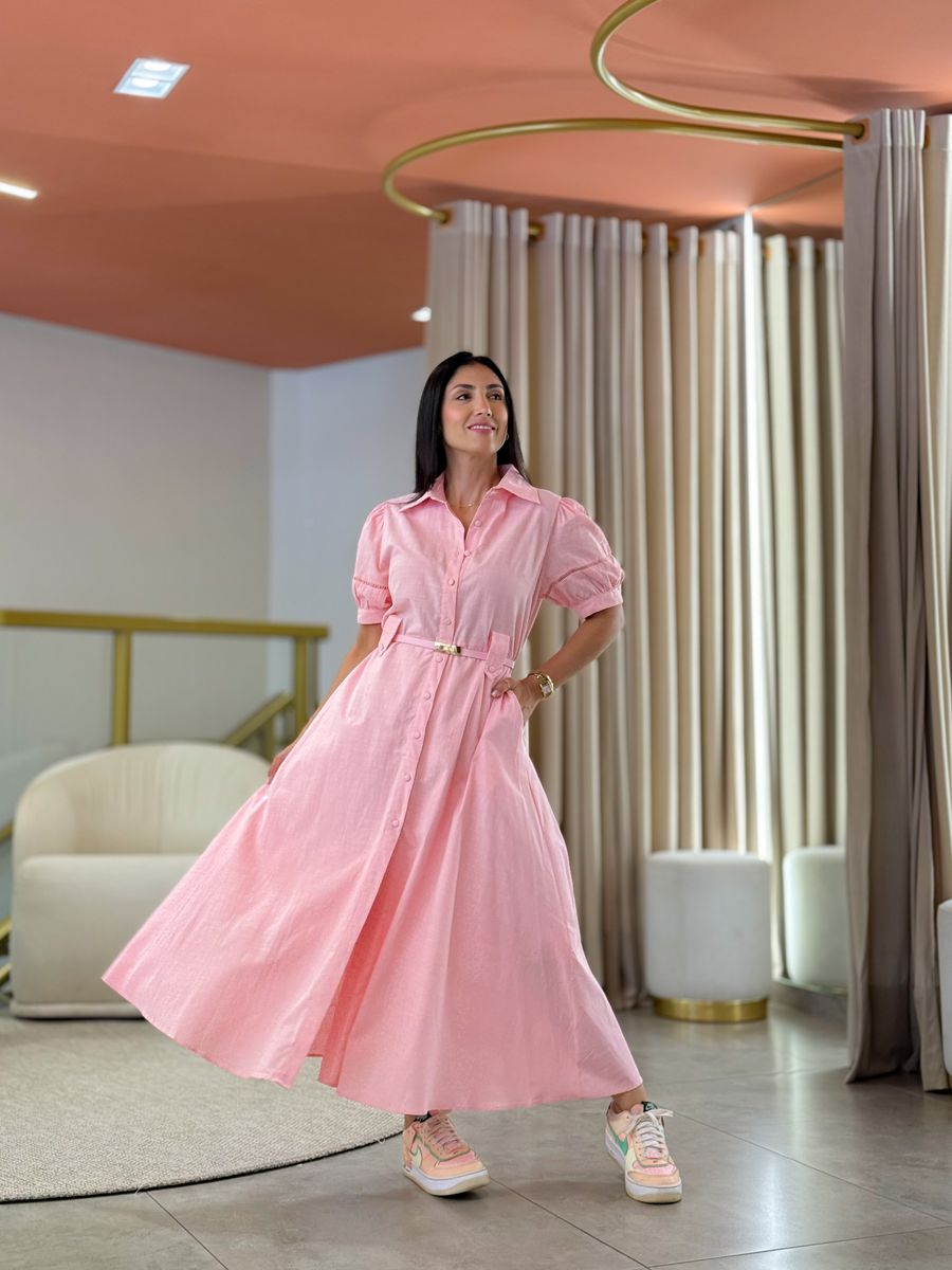 Vestido Rebeca Rosa Bebe