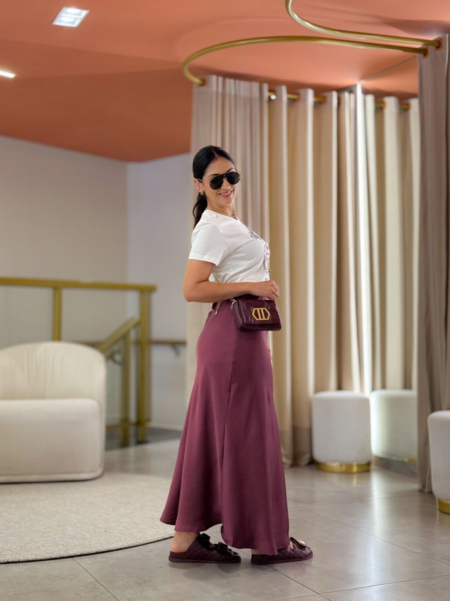 Saia Juliana Vinho