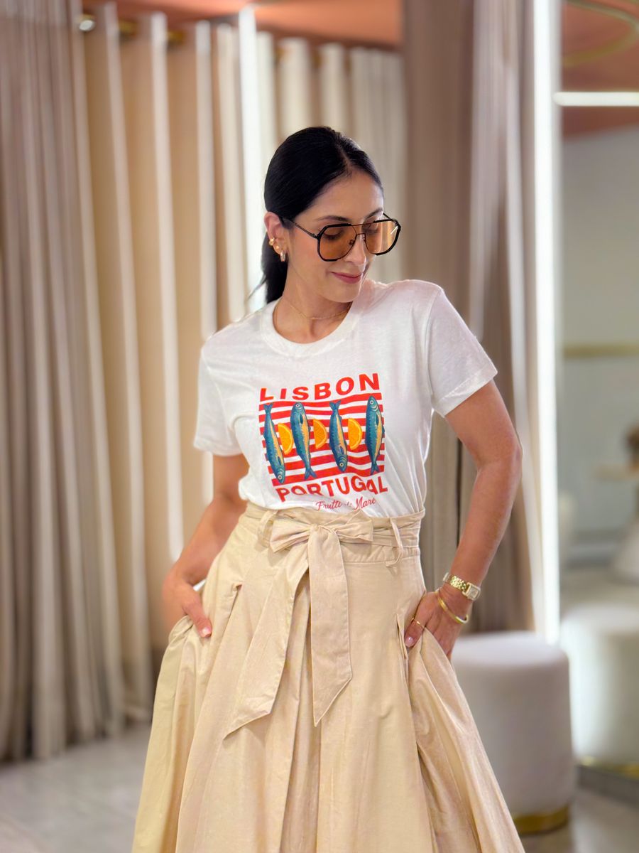 T-shirt Portugal Off White