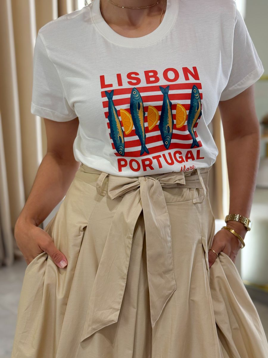 T-shirt Portugal Off White