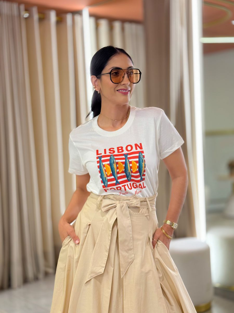 T-shirt Portugal Off White