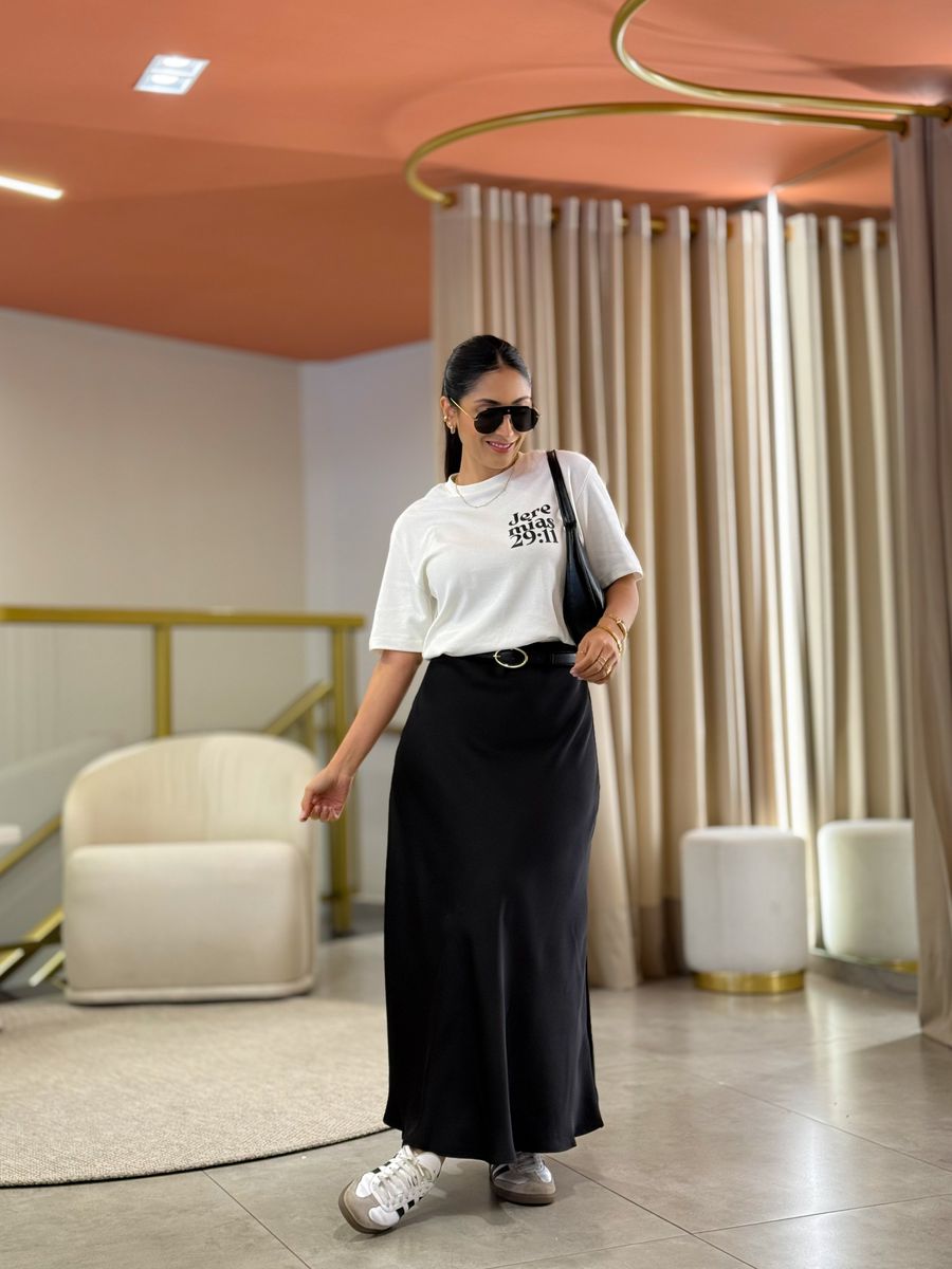 Camiseta Promessa Jeremias 29:11 Off White