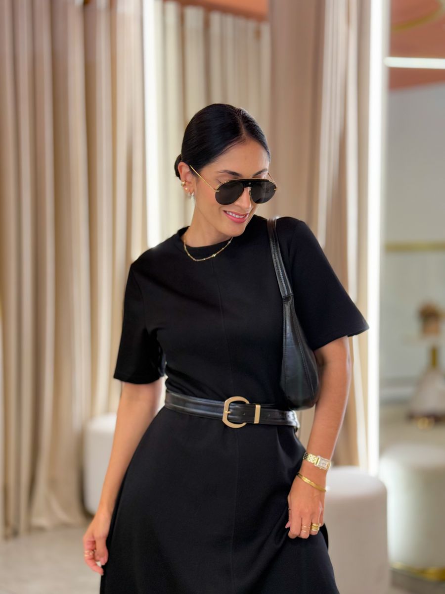 Vestido Clara Preto