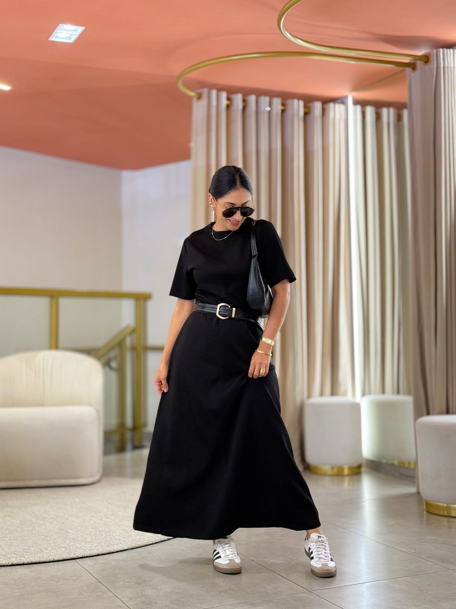 Vestido Clara Preto