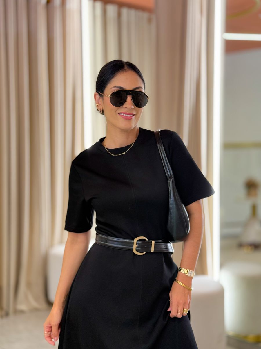 Vestido Clara Preto