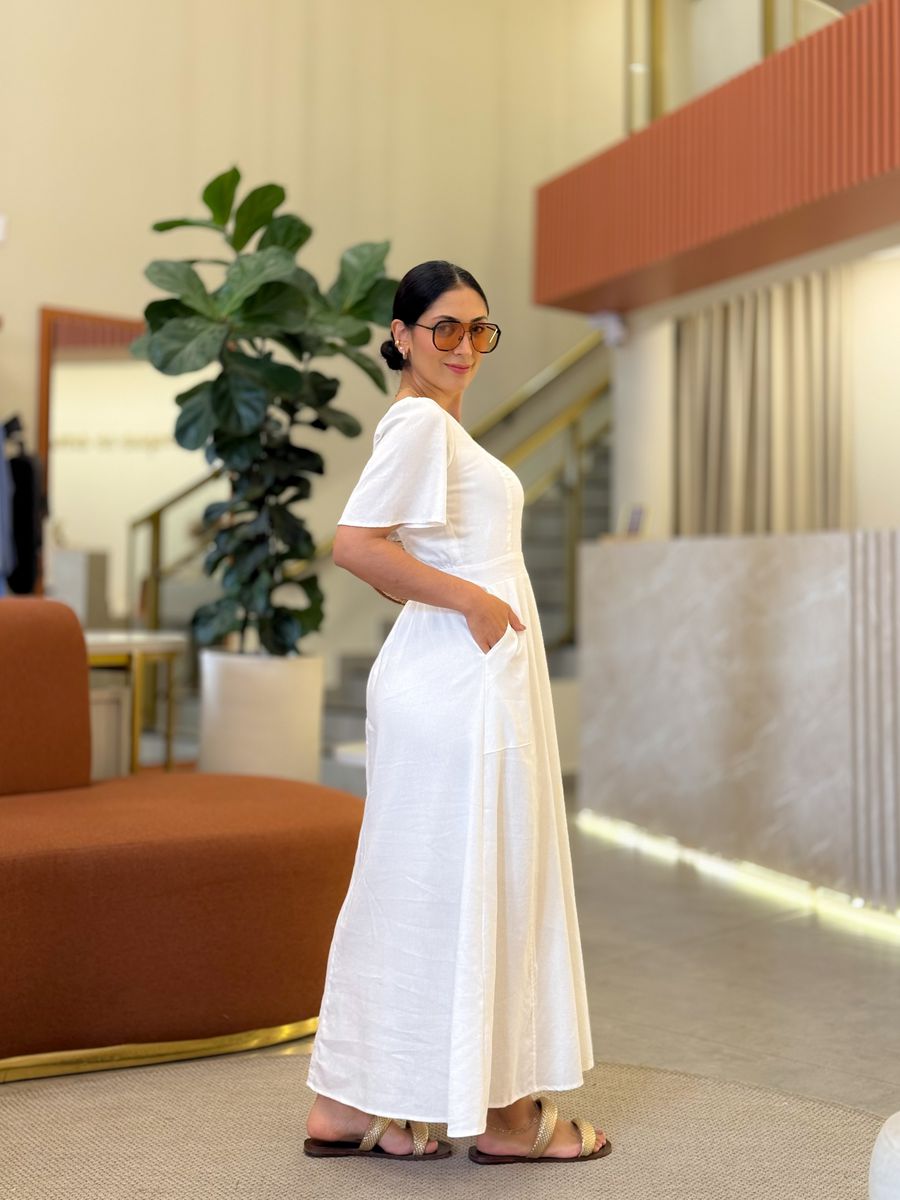 Vestido Sofia Branco