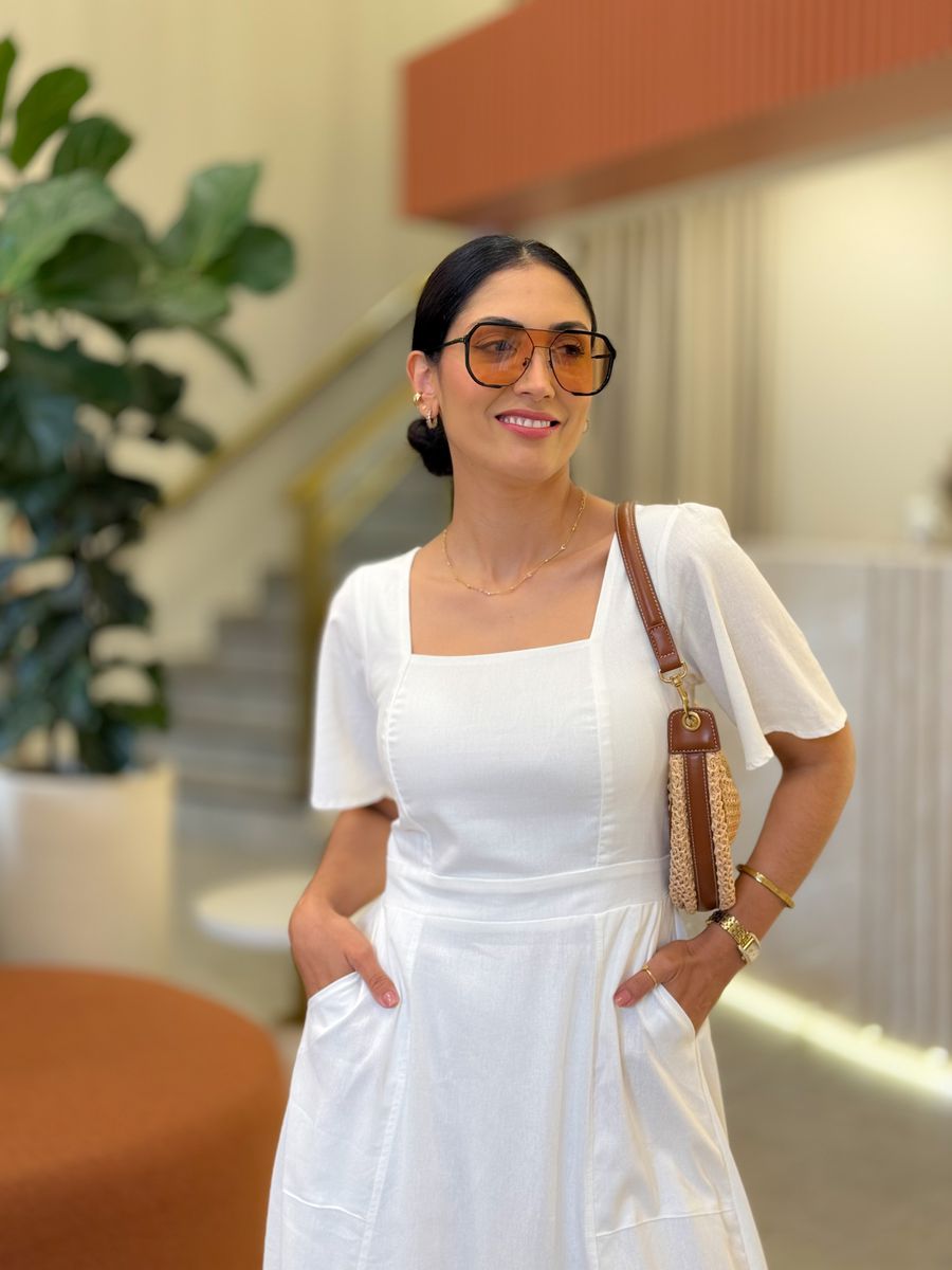 Vestido Sofia Branco