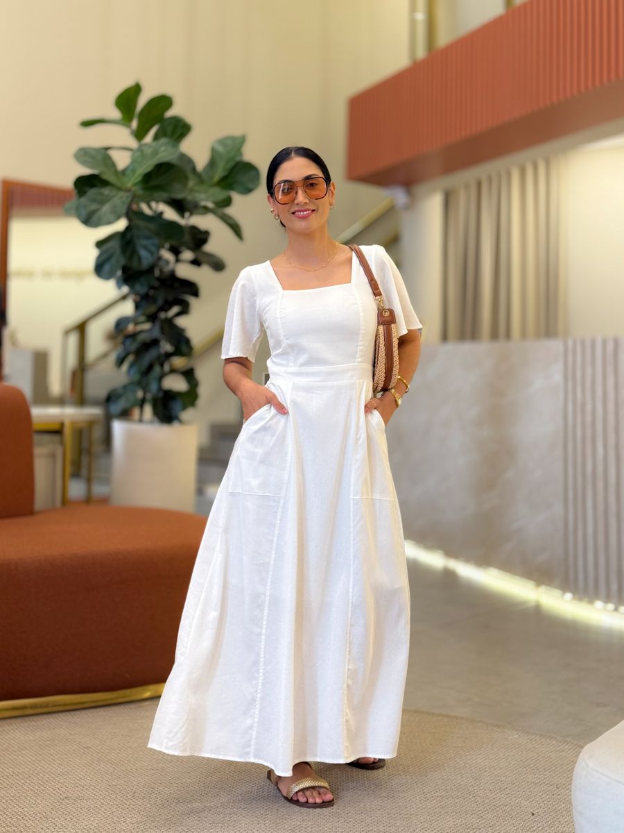 Vestido Sofia Branco