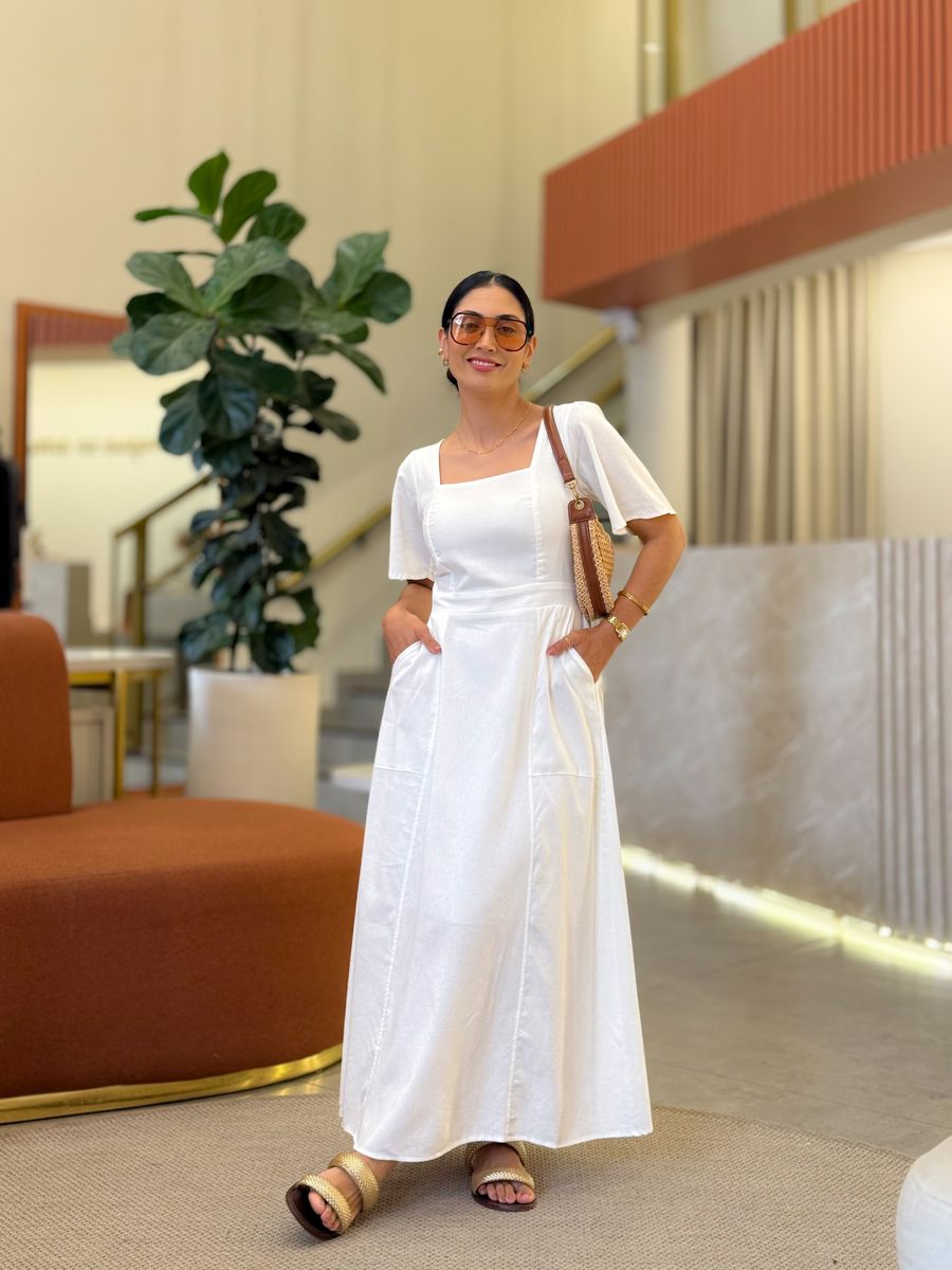 Vestido Sofia Branco