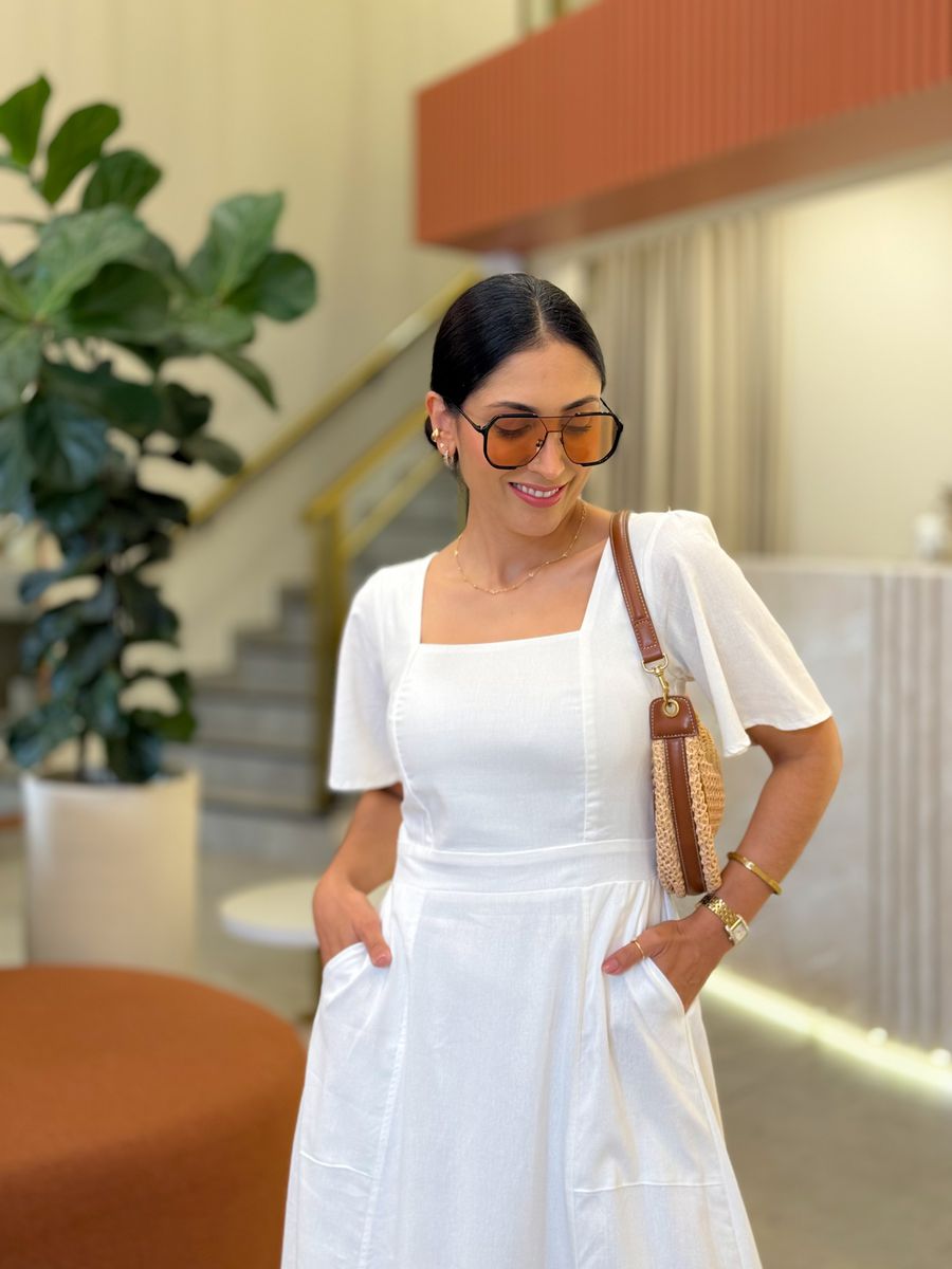 Vestido Sofia Branco