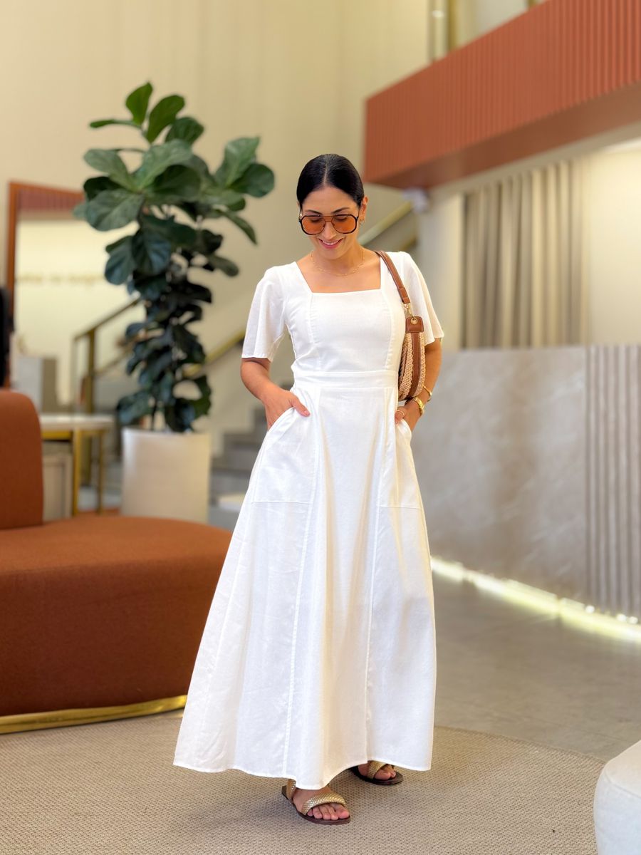 Vestido Sofia Branco