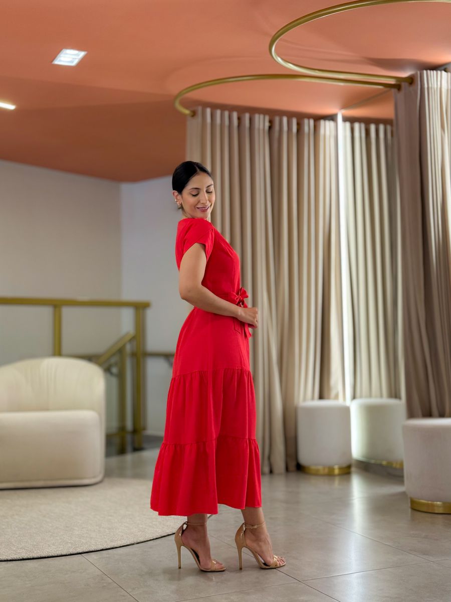 Vestido Livia Vermelho
