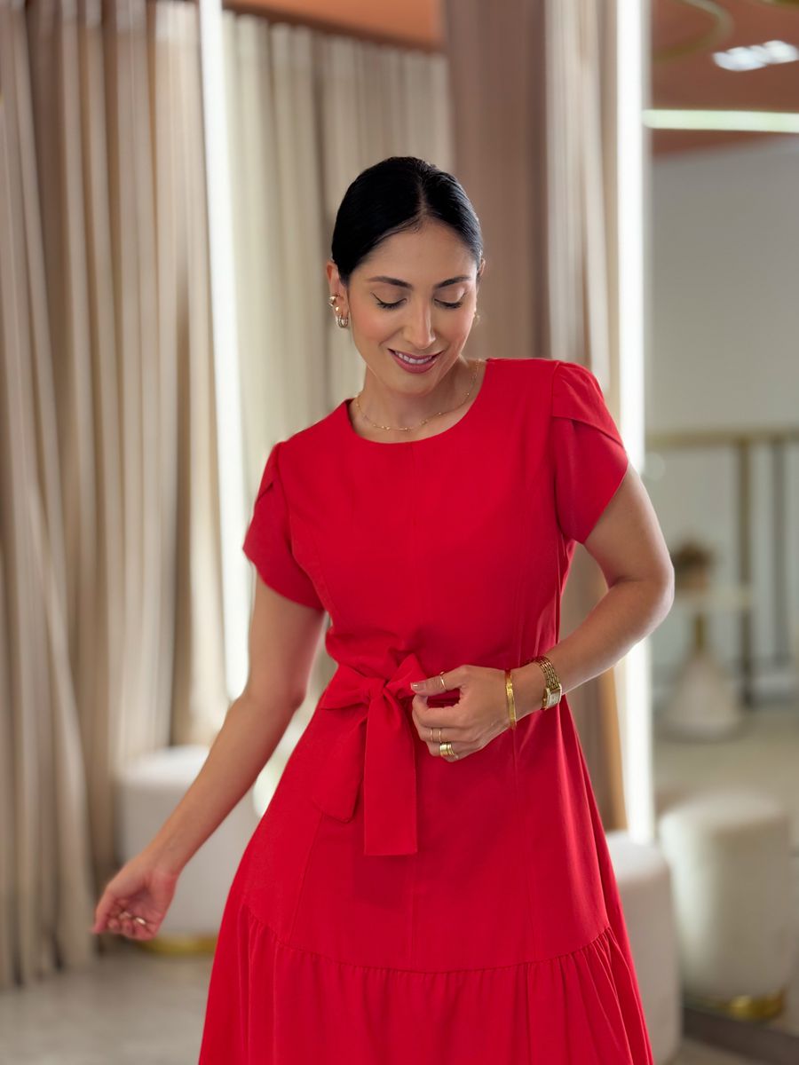 Vestido Livia Vermelho