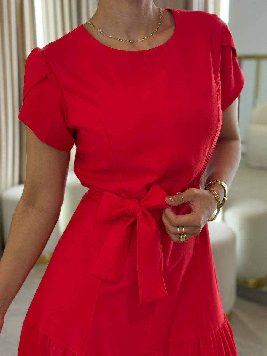Vestido Livia Vermelho