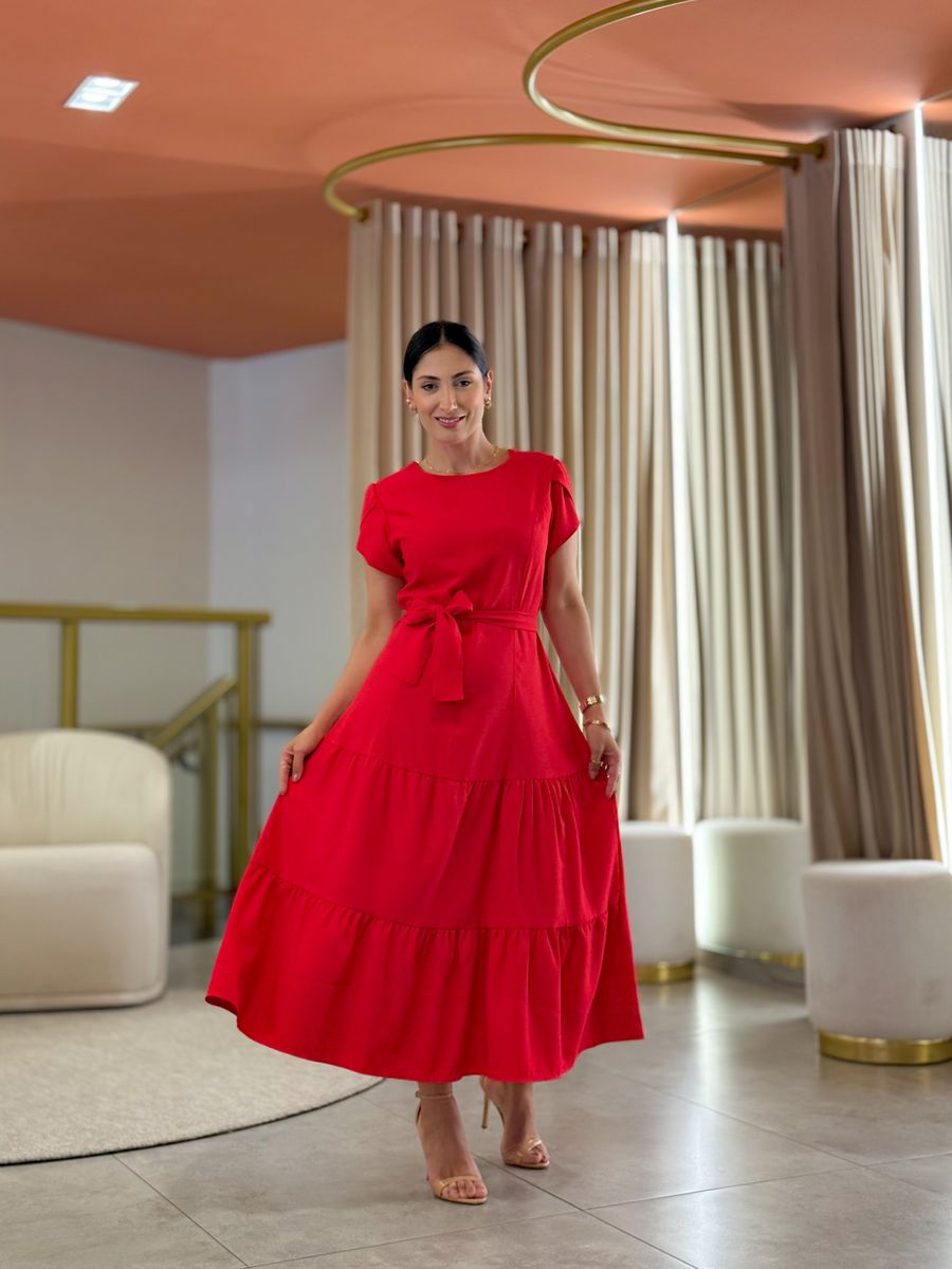 Vestido Livia Vermelho