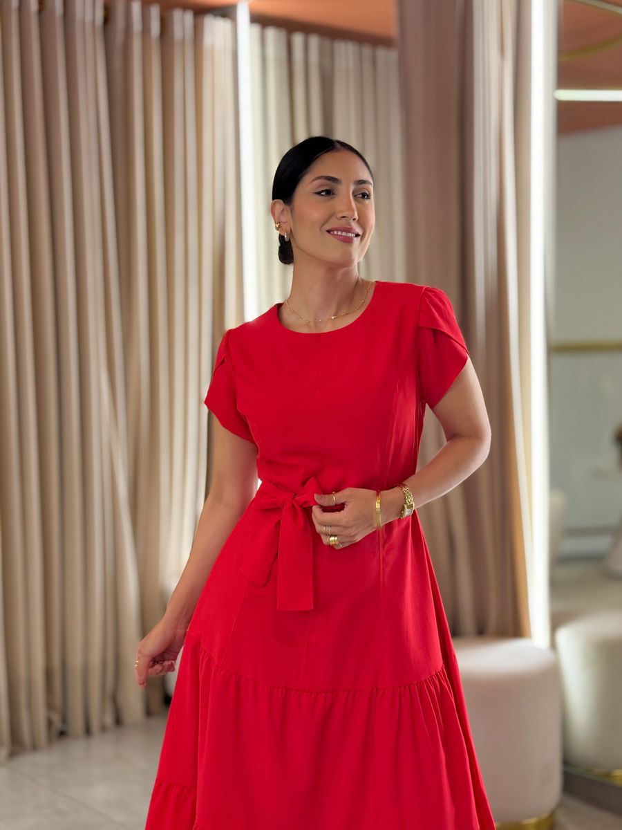 Vestido Livia Vermelho