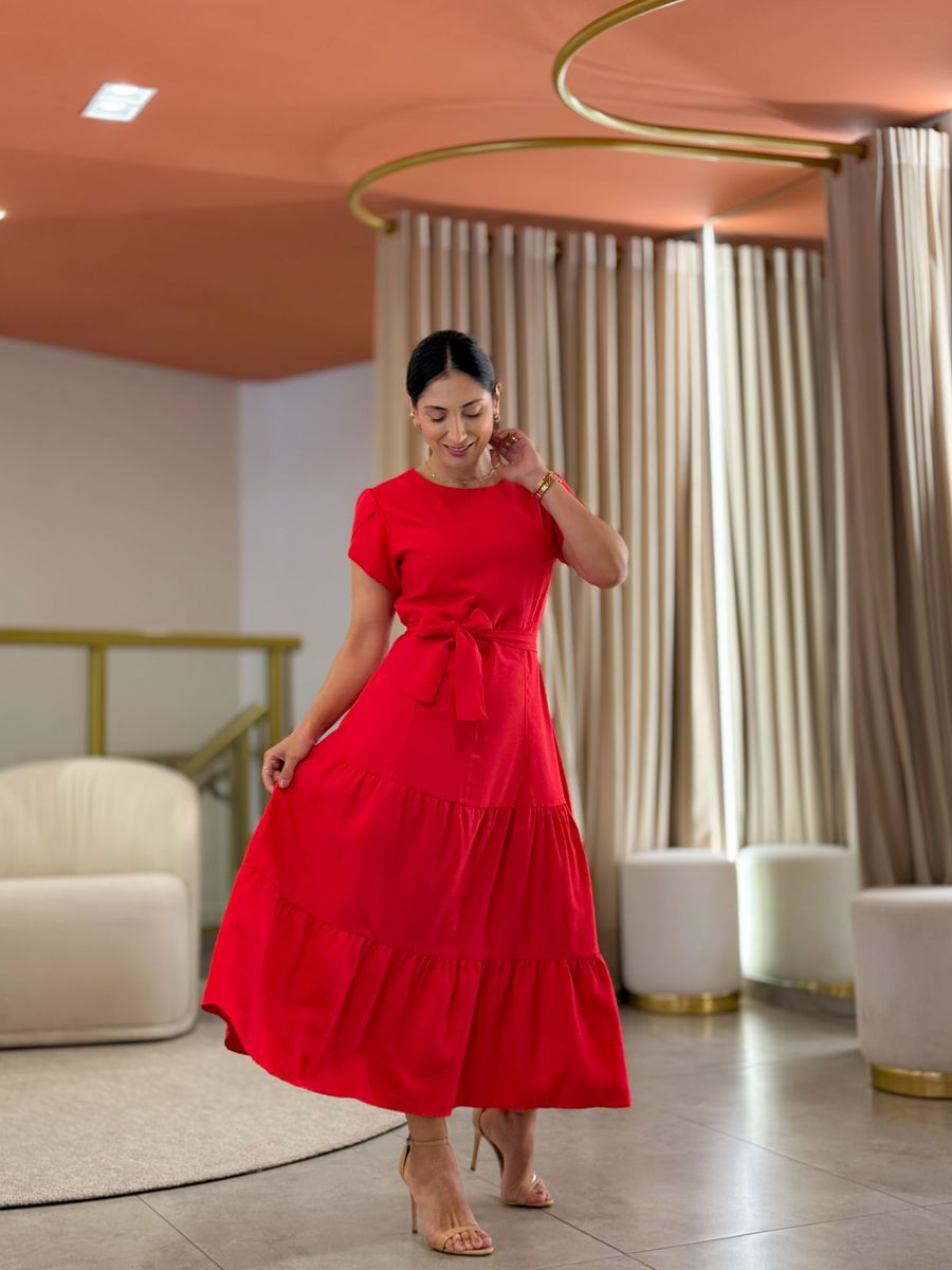 Vestido Livia Vermelho