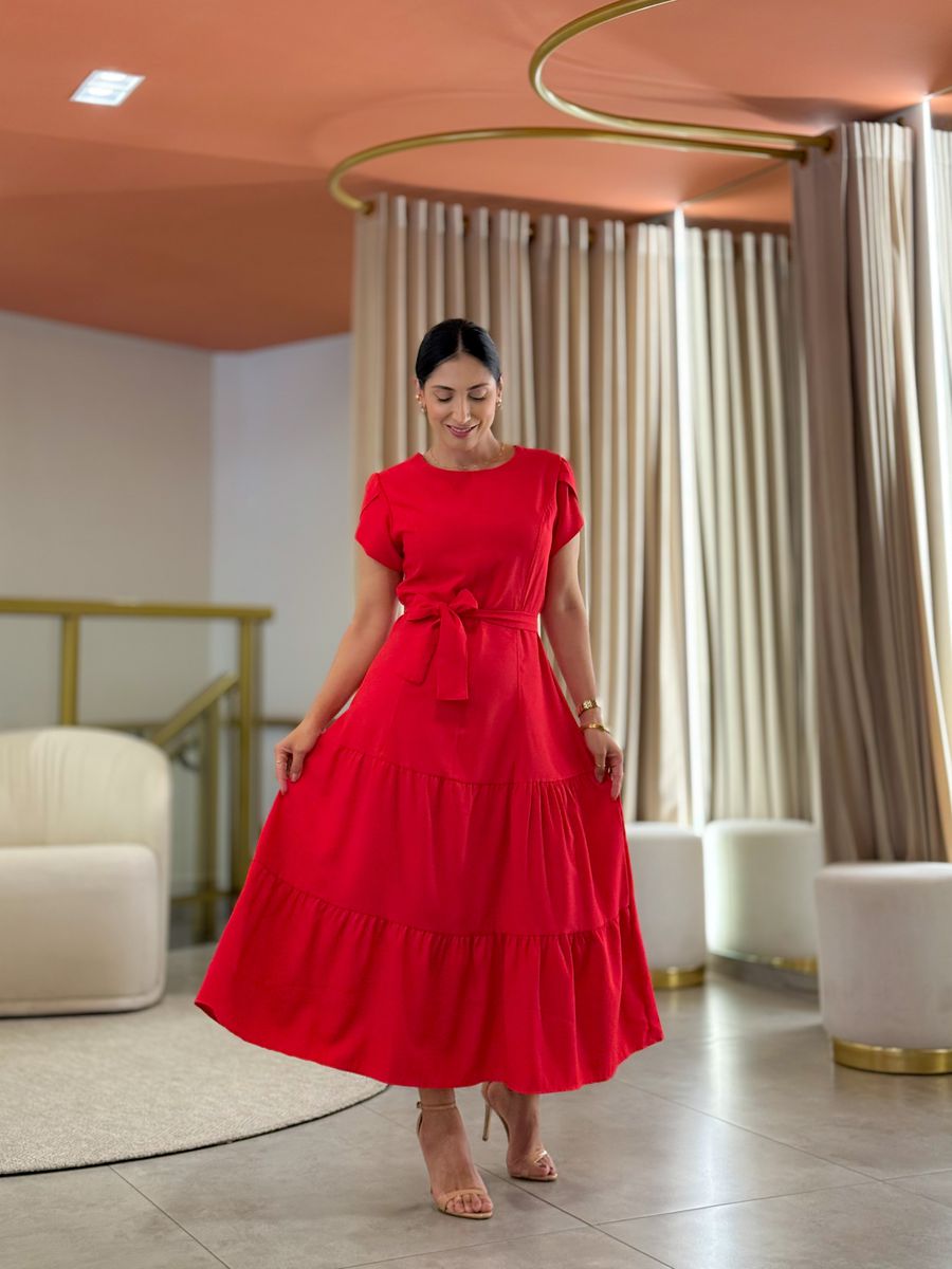 Vestido Livia Vermelho