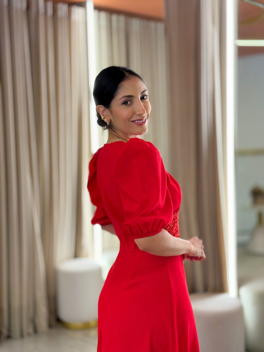 Vestido Betina Vermelho