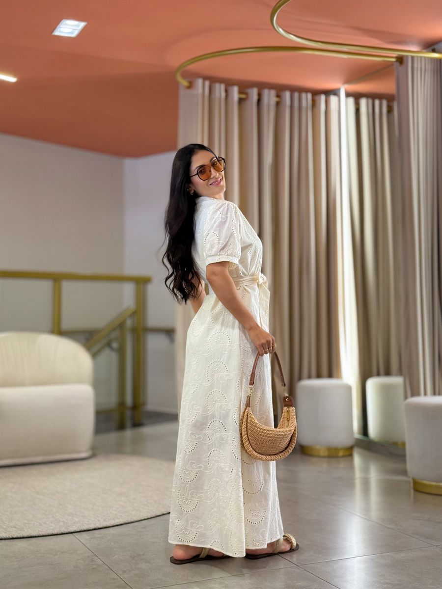 Vestido Lauane Creme