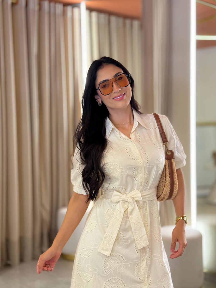 Vestido Lauane Creme