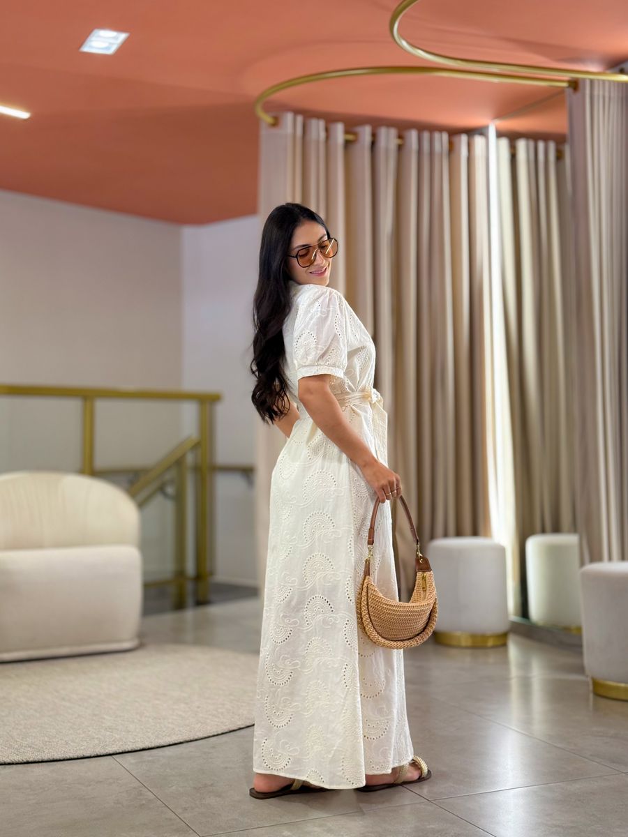 Vestido Lauane Creme