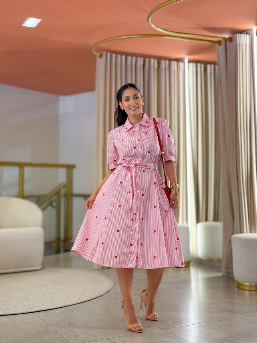 Vestido Laura Vermelho