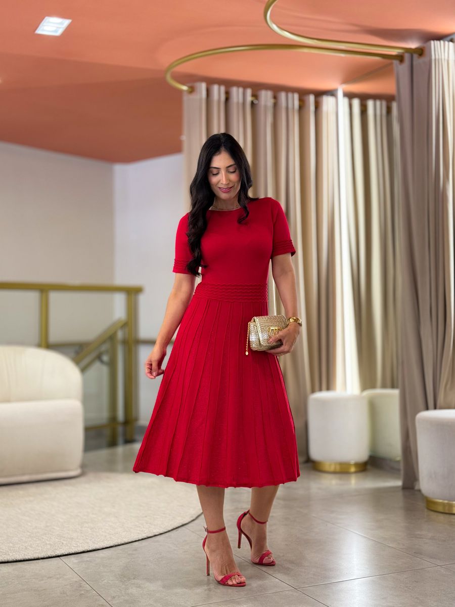 Vestido Valentina Vermelho