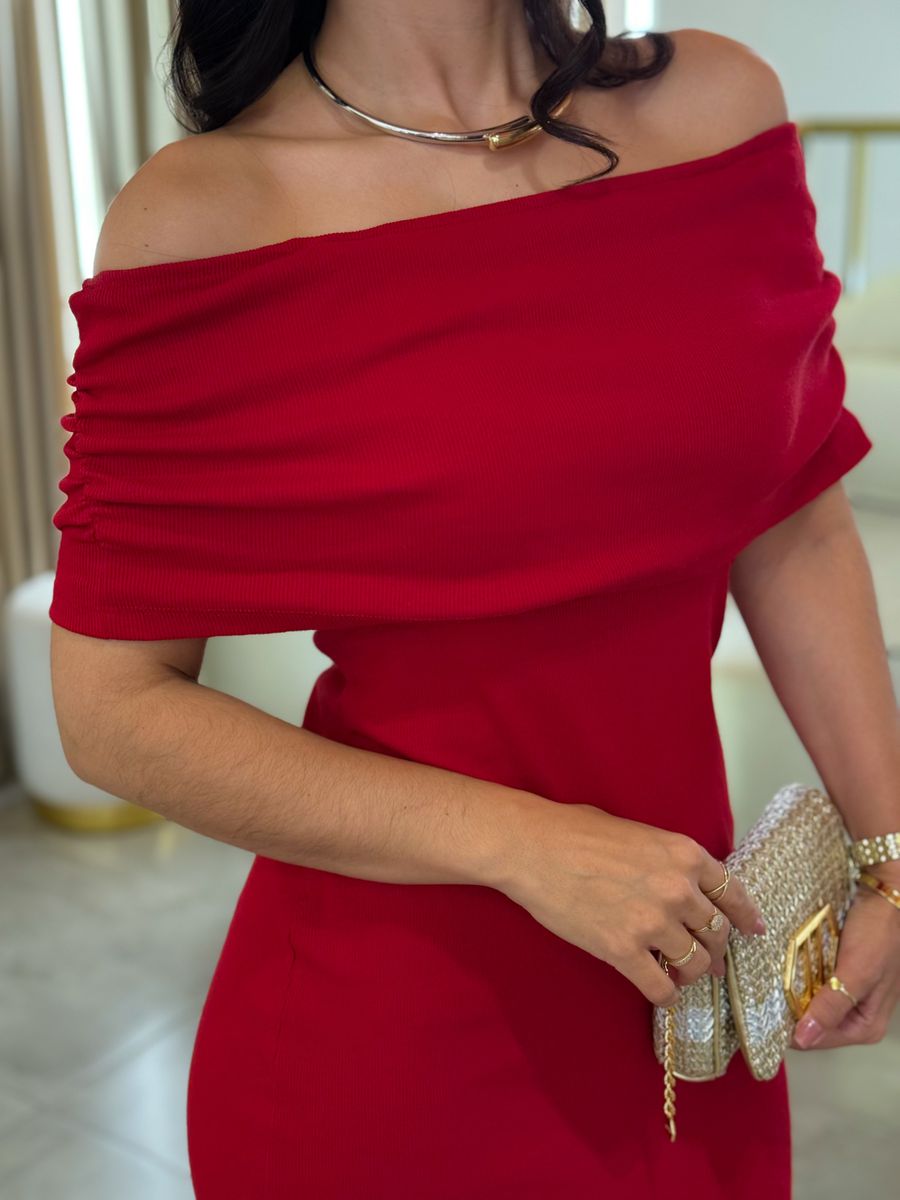 Vestido Carolina Vermelho