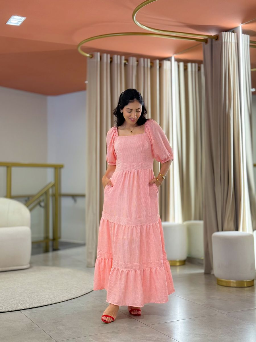 Vestido Maria Flor Vermelho