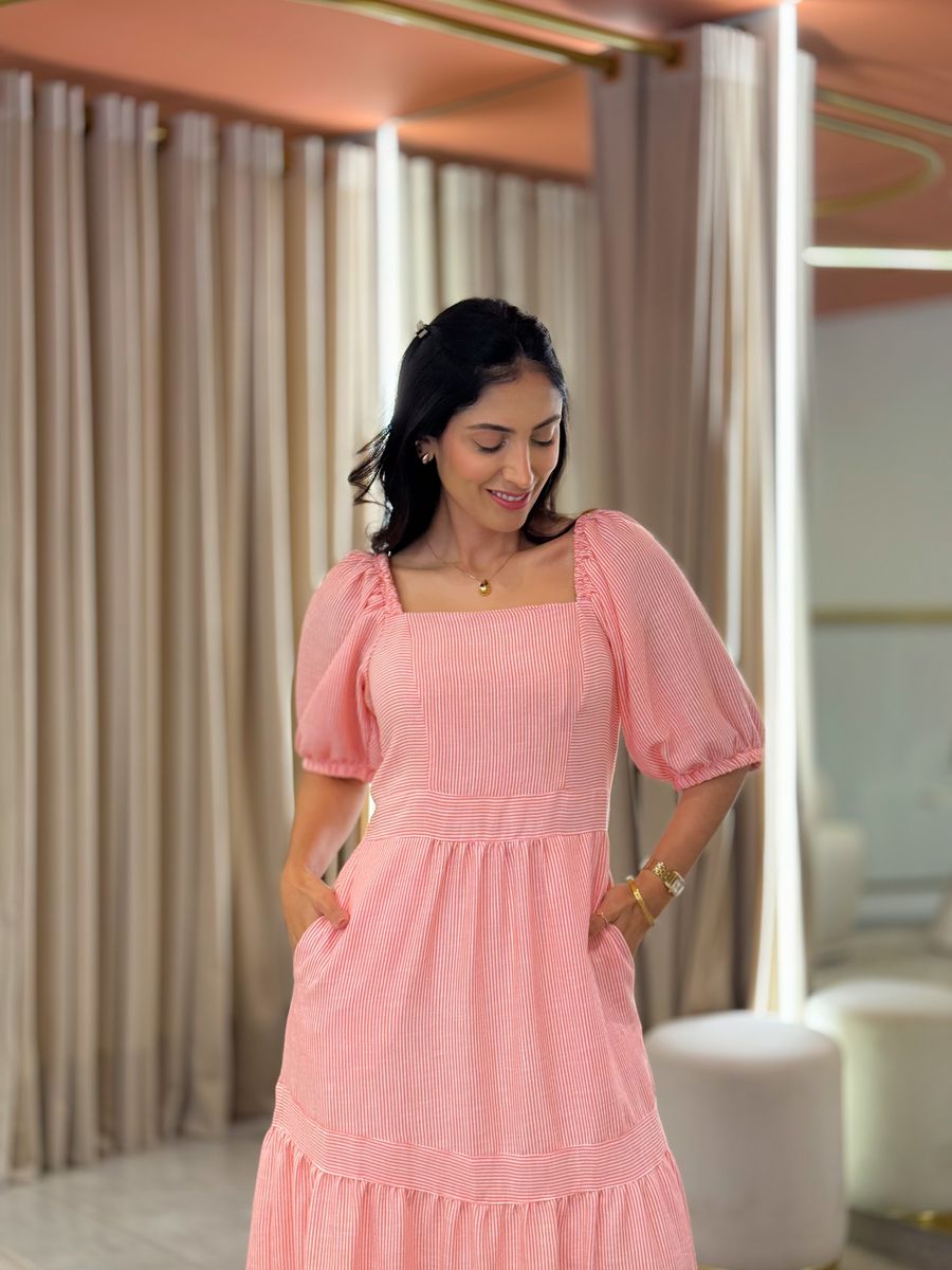 Vestido Maria Flor Vermelho