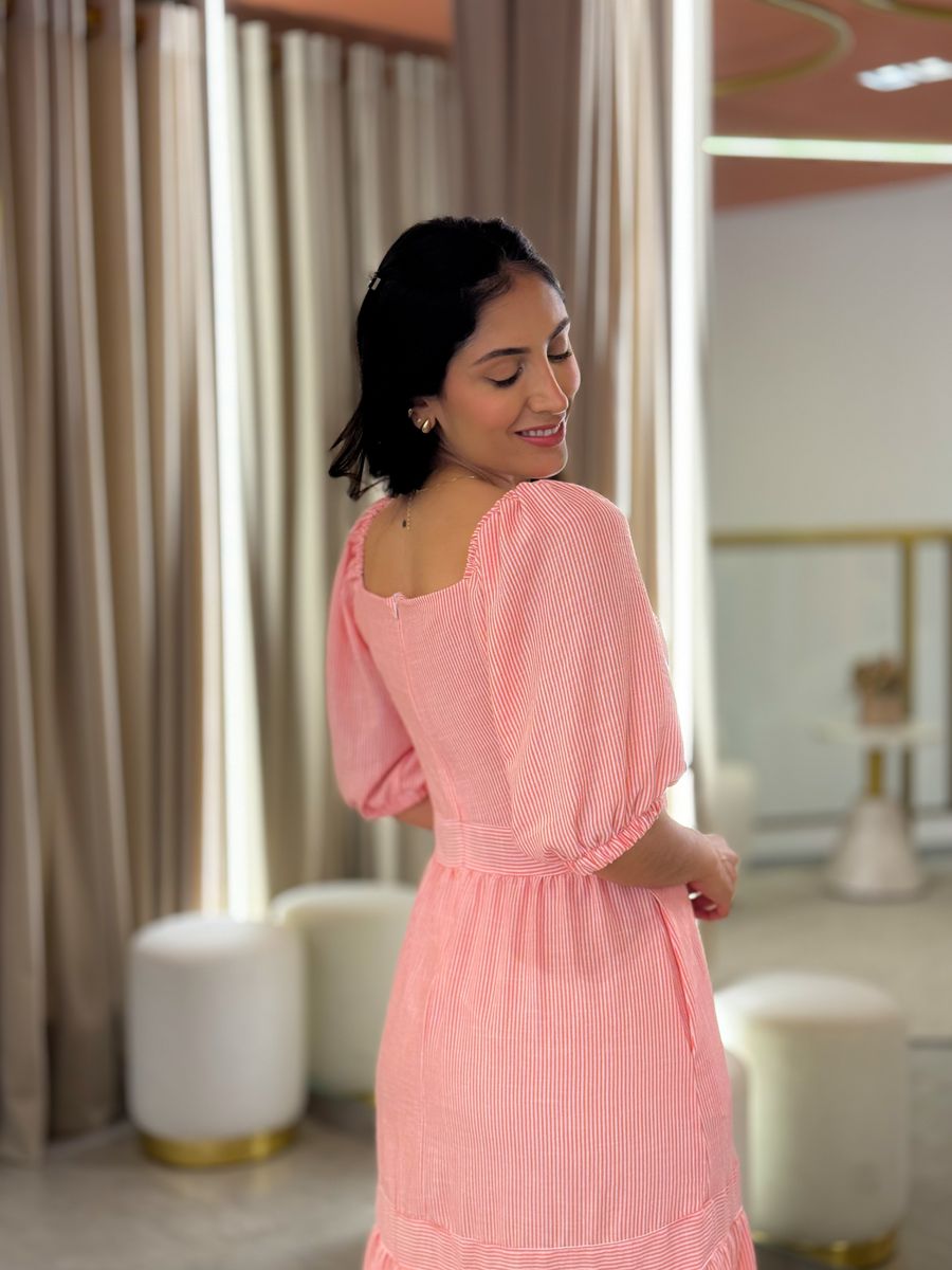 Vestido Maria Flor Vermelho