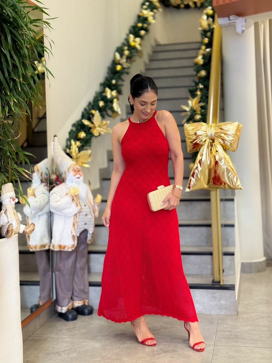 Vestido Tais Vermelho