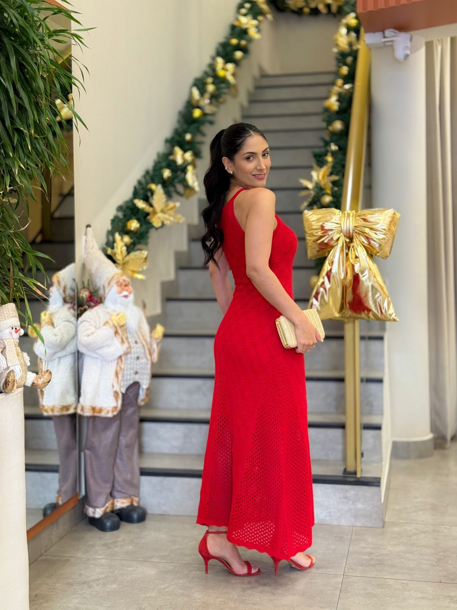 Vestido Tais Vermelho