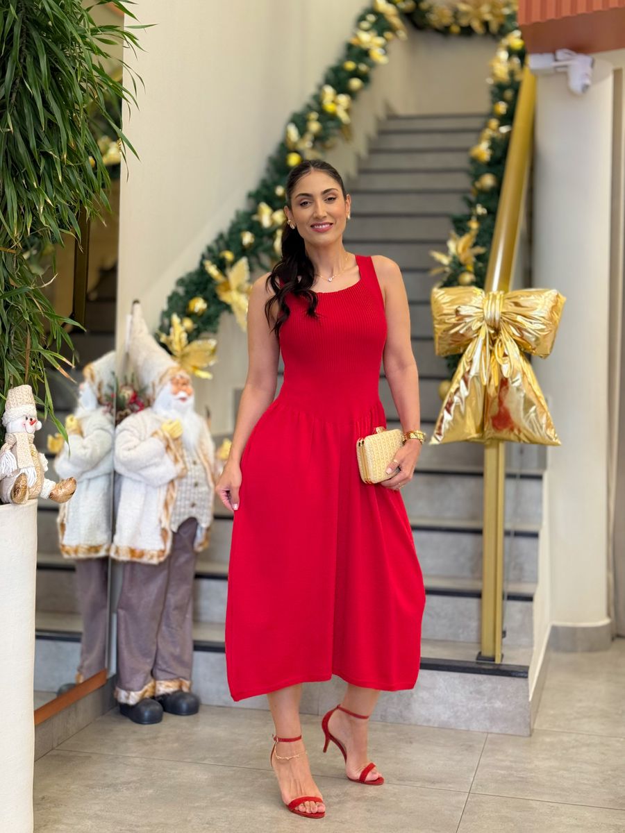 Vestido Tati Vermelho