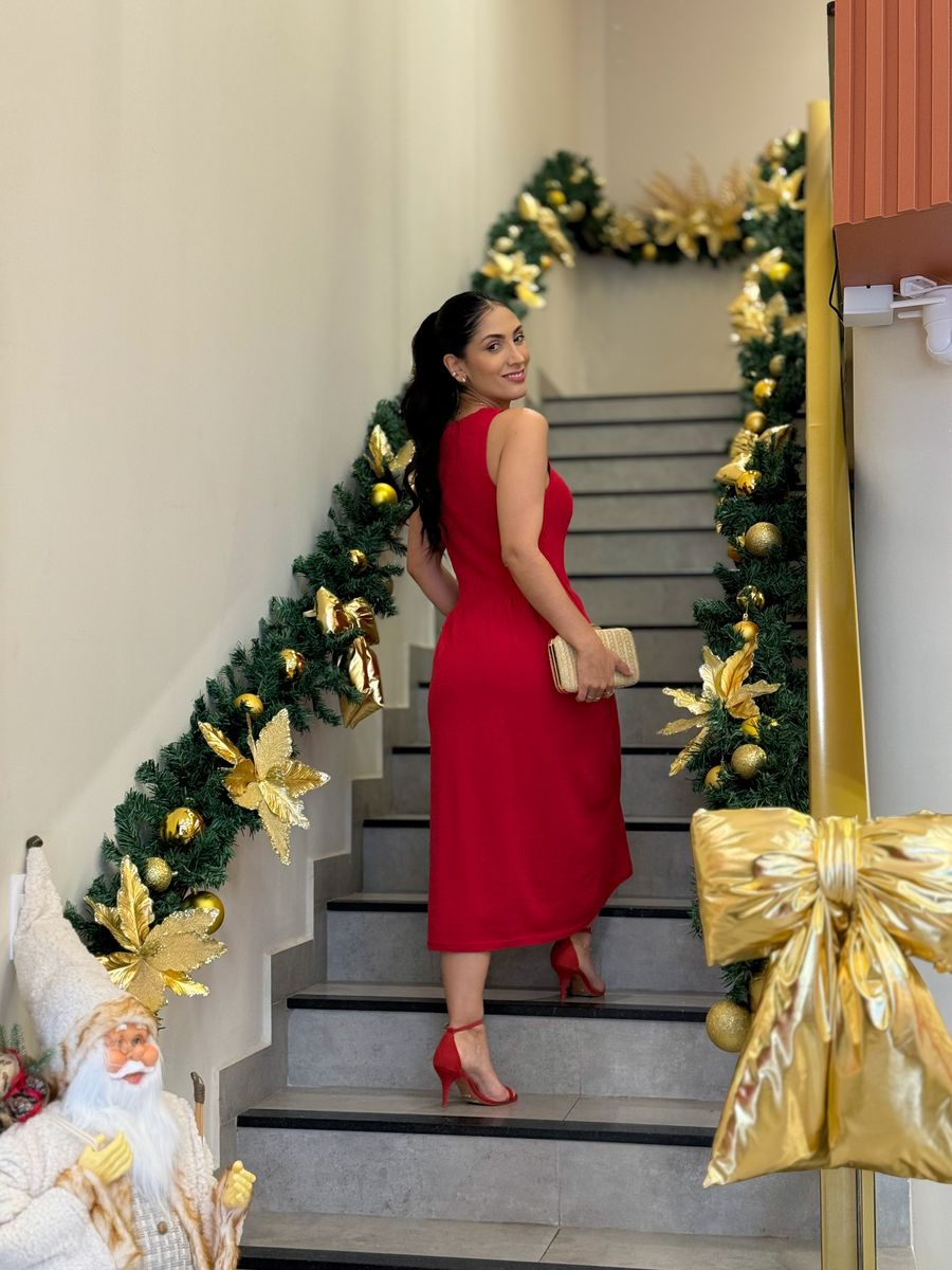 Vestido Tati Vermelho