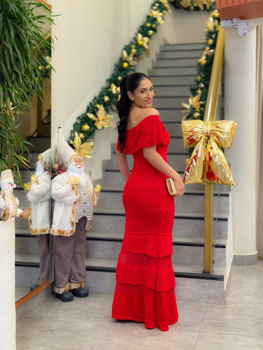 Vestido Samanta Vermelho